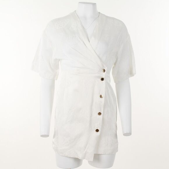 Sandro Harpie Wrap-Style Jacquard Dress - Picture 2 of 5